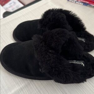NEW No Box KOOLABURRA MILO SLIPPERS Black